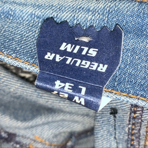 MISS SIXTY OPRAH REGULAR SLIM JEANS TROUSERS SIZE 27 mid rise NWT blue - Picture 16 of 16